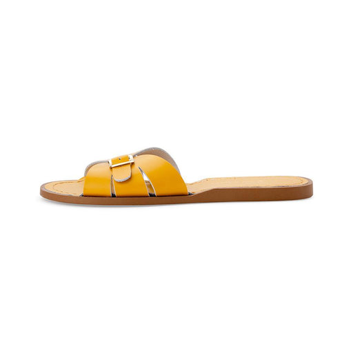 Saltwater Sandal, ClassicSlide, Color:Mustard