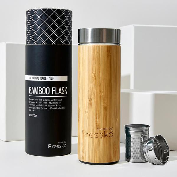 Bamboo Tea & Fruit Infuser Drink Bottle