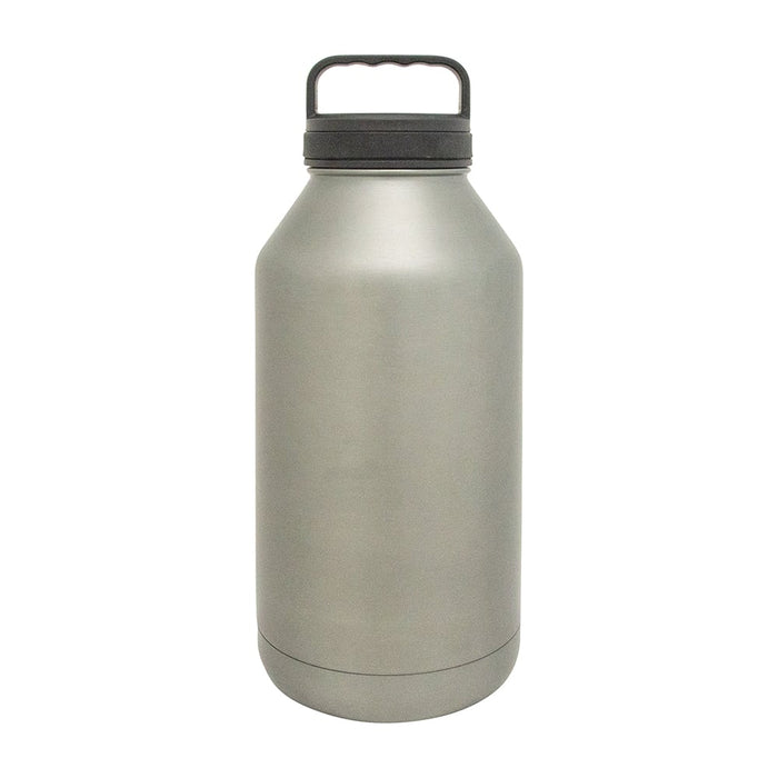 The Big Bottle ??Double Walled ??Stainless Steel - Titanium 1.9L