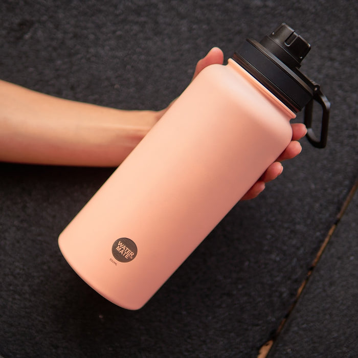 Watermate Drink Bottle ??Stainless Steel - Peach 550ml