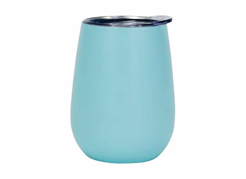 Wine Tumbler ??Double Walled ??Stainless Steel - Blue