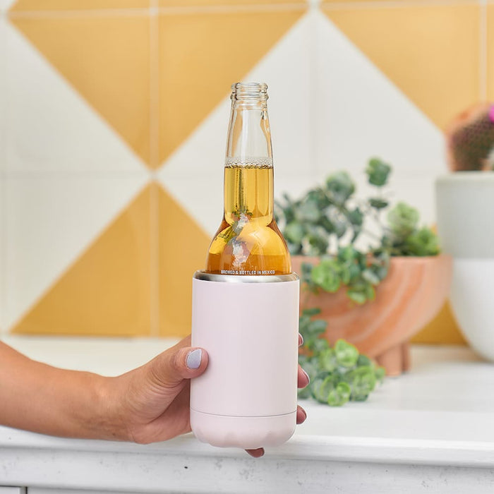 Can Cooler ??Double Walled ??Stainless Steel - Pink