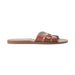 Saltwater Sandal, ClassicSlide, Color:Tan