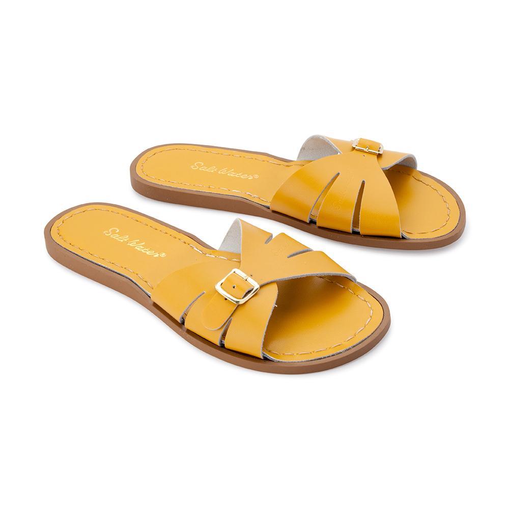 Saltwater sandals mustard discount