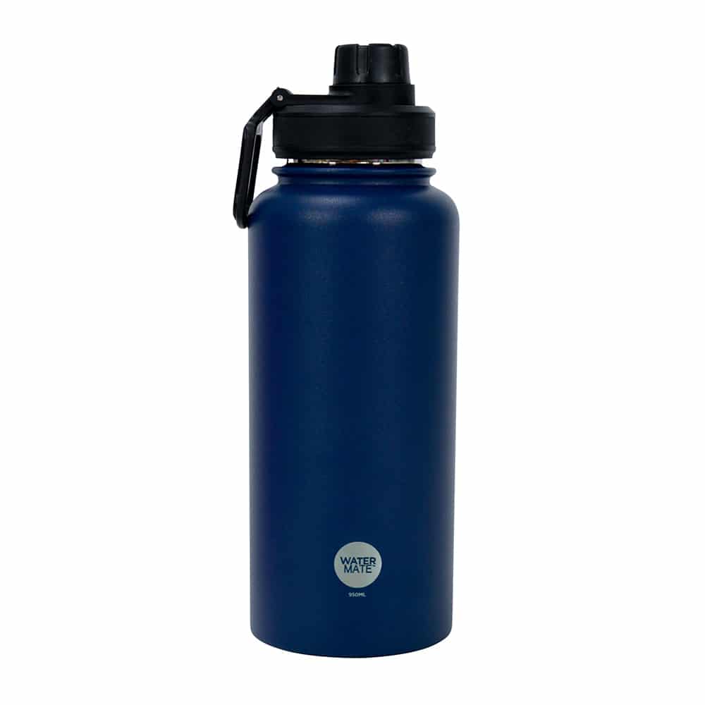 Watermate Drink Bottle ??Stainless Steel - Navy 950ml - CocoShop Fresh ...