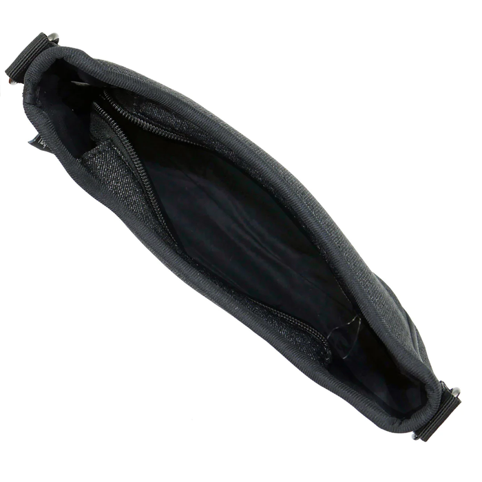 BAGUETTE Neoprene Bag- BLACK DENIM