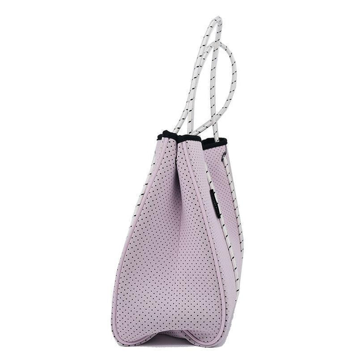 WillowBay - DAYDREAMER Neoprene Tote with Closure - SOFT LILAC