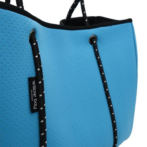 WillowBay - DAYDREAMER Neoprene Tote with Closure - MID BLUE