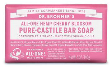 PURE-CASTILE BAR SOAP - Cherry Blossom 140G