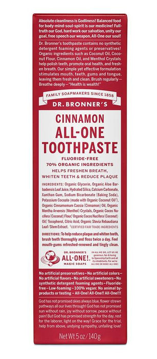 ALL-ONE TOOTHPASTE - Cinnamon 140g