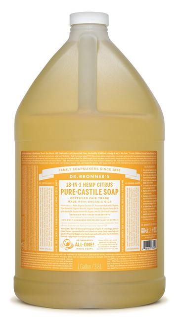 PURE-CASTILE LIQUID SOAP (Citrus Orange)