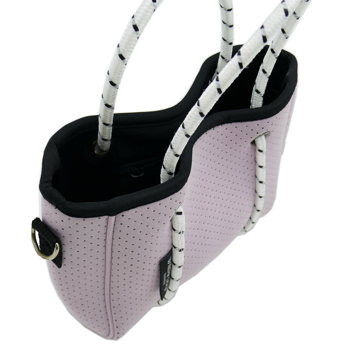 DAYDREAMER TINY Neoprene Tote Bag With Closure - Soft Lilac