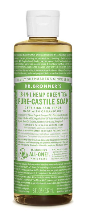 PURE-CASTILE LIQUID SOAP (Green Tea)
