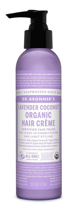 ORGANIC HAIR CREME - Lavender Coconut