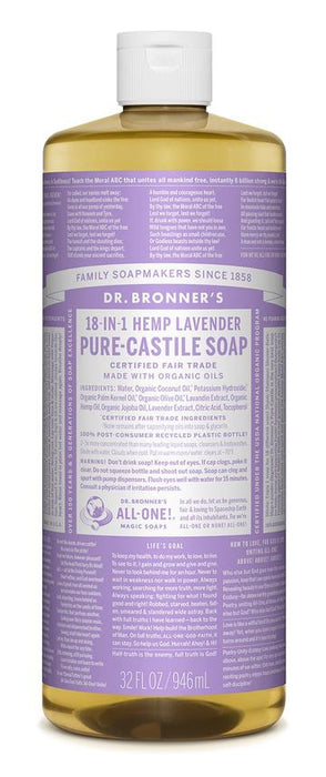 PURE-CASTILE LIQUID SOAP (Lavender)
