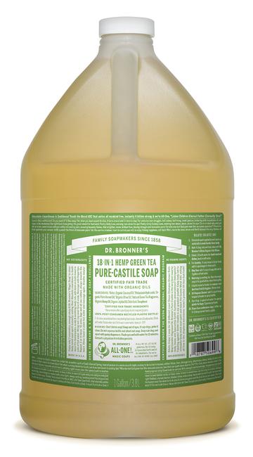 PURE-CASTILE LIQUID SOAP (Green Tea)