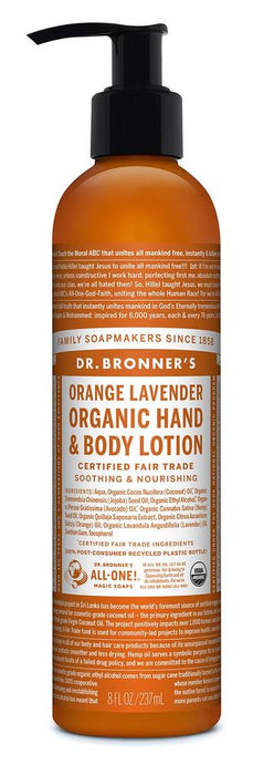 ORGANIC LOTION - Orange Lavender