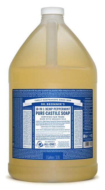 PURE-CASTILE LIQUID SOAP (Peppermint)