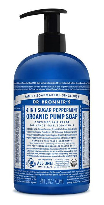 ORGANIC PUMP SOAP (Peppermint)