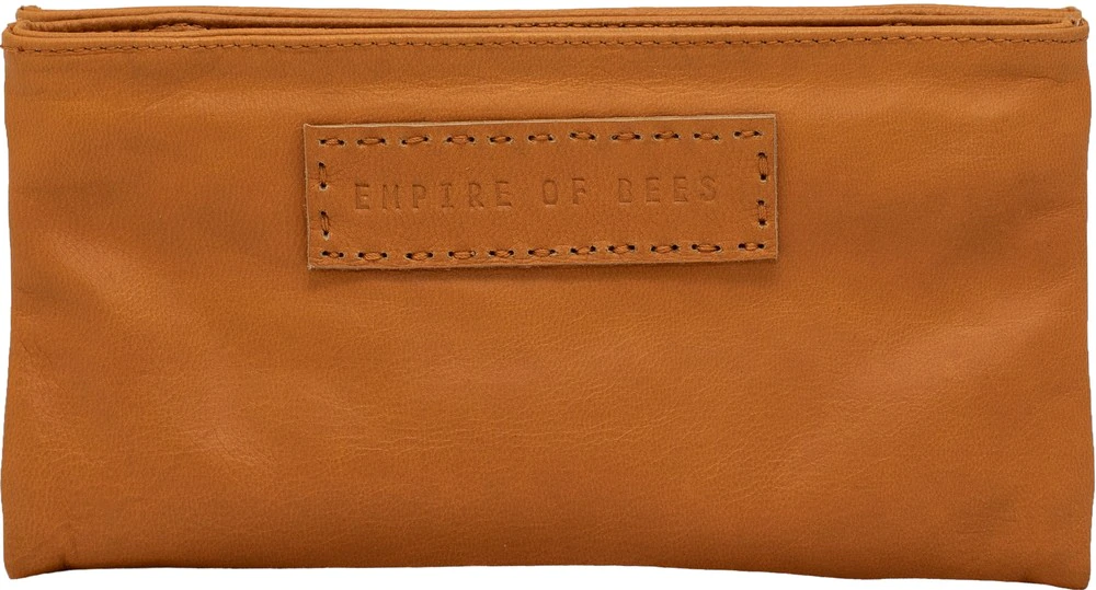 Tangerine Leather Maggie Wallet